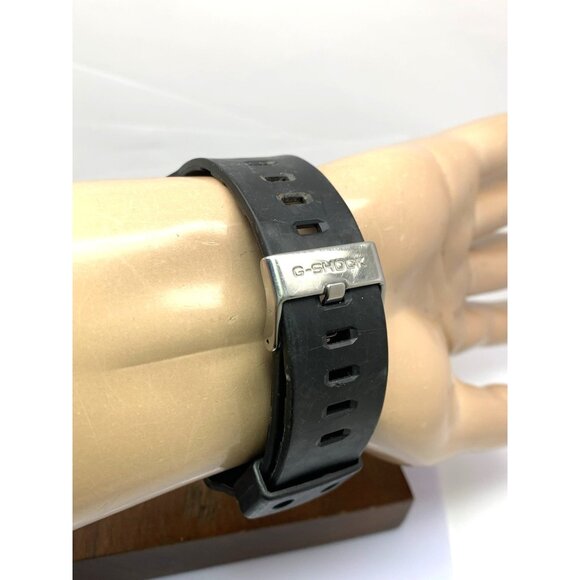 Casio Mens Watch G-Shock GAS100 Black Resin Analog Digital Tough Solar 47mm 5445 - Picture 10 of 14